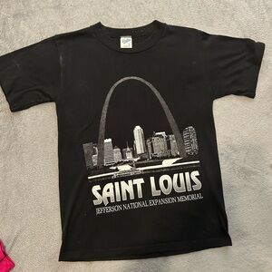 VINTAGE Single stitch St Louis Tshirt size S